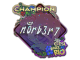 Sticker | n0rb3r7 (Glitter, Champion) | Rio 2022