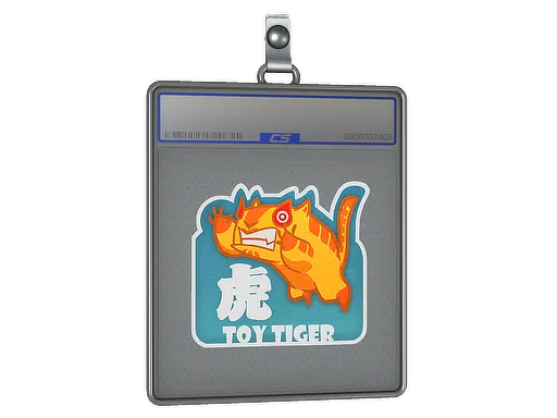 Sticker Slab | Toy Tiger