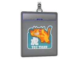 Sticker Slab | Toy Tiger