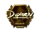 Sticker | dupreeh (Gold) | London 2018 CS2 skin