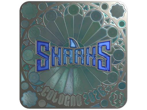 Sticker | Sharks Esports (Foil, Ranked) | Cologne 2026