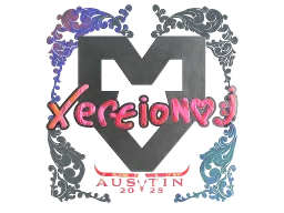 Sticker | xertioN (Holo) | Austin 2025