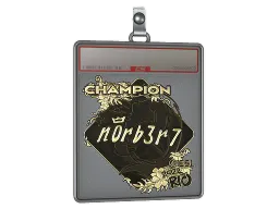 Sticker Slab | n0rb3r7 (Gold, Champion) | Rio 2022