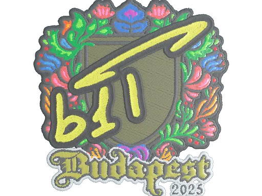 Sticker | b1t (Embroidered) | Budapest 2025