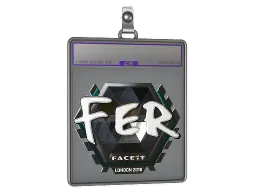 Sticker Slab | fer (Foil) | London 2018