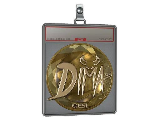 Sticker Slab | Dima (Gold) | Katowice 2019