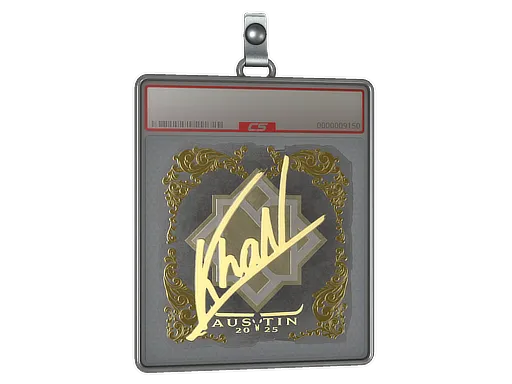 Sticker Slab | khaN (Gold) | Austin 2025