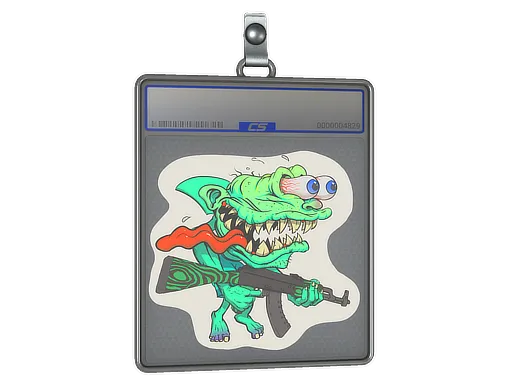 Sticker Slab | Green Shark Shooter