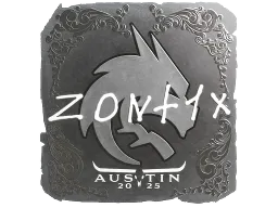 Sticker | zont1x (Foil) | Austin 2025