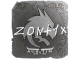 Sticker | zont1x (Foil) | Austin 2025