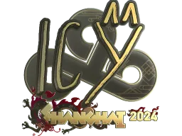 Sticker | ICY (Gold) | Shanghai 2024