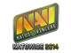 Sticker | Natus Vincere (Holo) | Katowice 2014