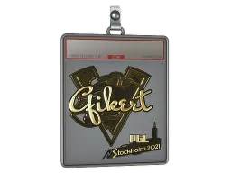 Sticker Slab | Qikert (Gold) | Stockholm 2021