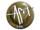 Sticker | apEX | Katowice 2019 CS2 skin