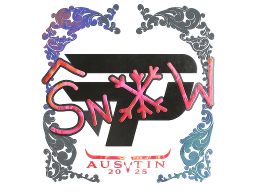 Sticker | snow (Holo) | Austin 2025