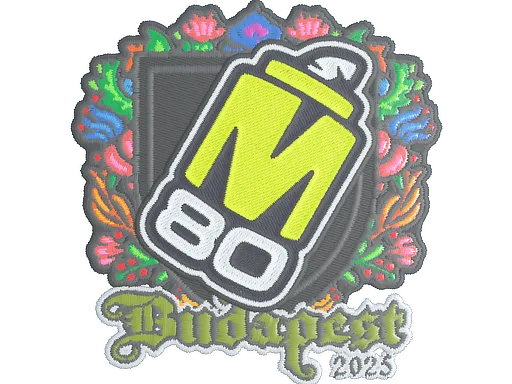 Sticker | M80 (Embroidered) | Budapest 2025
