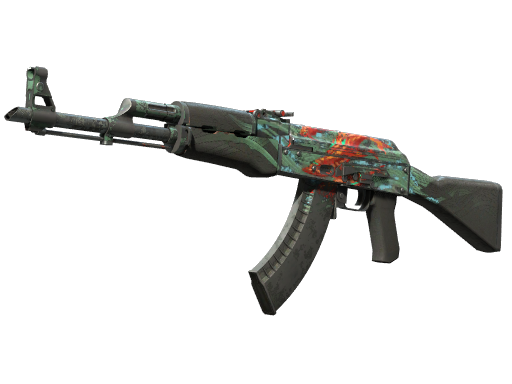 StatTrak™ AK-47 | Aquamarine Revenge (Battle-Scarred)