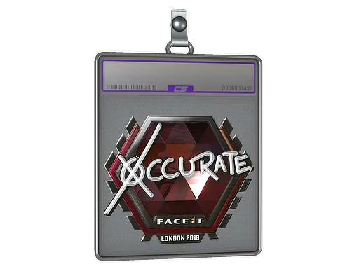 Sticker Slab | xccurate (Foil) | London 2018