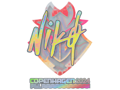 Sticker | NiKo (Holo) | Copenhagen 2024