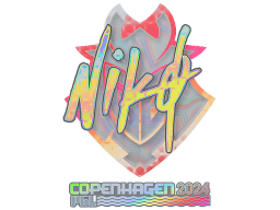Sticker | NiKo (Holo) | Copenhagen 2024