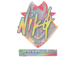 Sticker | NiKo (Holo) | Copenhagen 2024