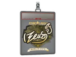 Sticker Slab | Zeus (Gold) | Berlin 2019