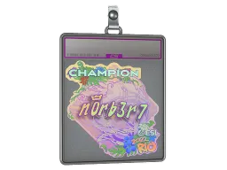 Sticker Slab | n0rb3r7 (Holo, Champion) | Rio 2022