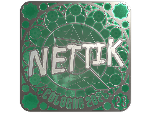 Sticker | nettik (Foil, Ranked) | Cologne 2026