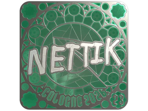 Sticker | nettik (Foil, Ranked) | Cologne 2026