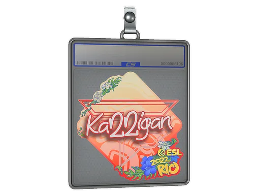 Sticker Slab | karrigan | Rio 2022