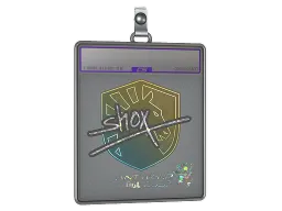 Sticker Slab | shox (Glitter) | Antwerp 2022