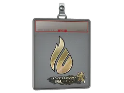 Sticker Slab | Copenhagen Flames (Gold) | Antwerp 2022
