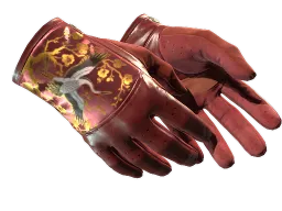★ Driver Gloves | Brocade Crane (Battle-Scarred)