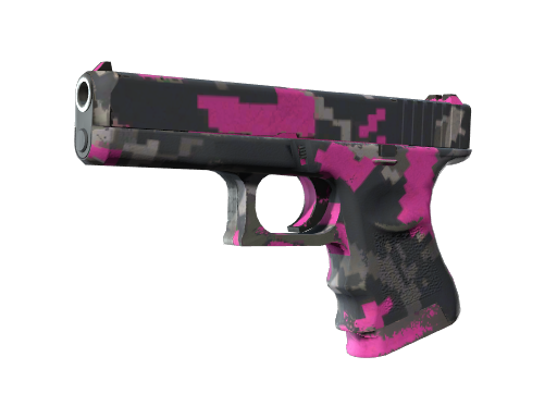 Glock-18 | Pink DDPAT (Well-Worn)