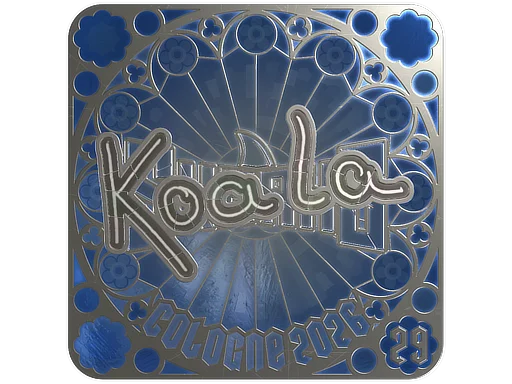 Sticker | koala (Foil, Ranked) | Cologne 2026