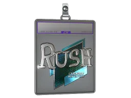 Sticker Slab | RUSH (Foil) | Boston 2018