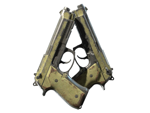 Souvenir Dual Berettas | Colony (Battle-Scarred)