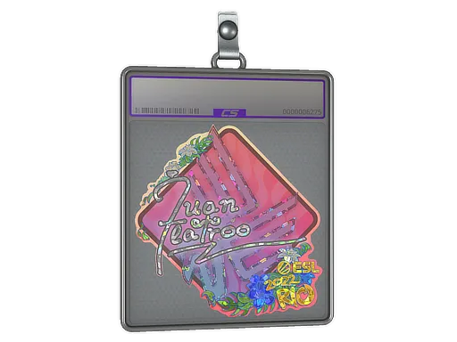 Sticker Slab | juanflatroo (Glitter) | Rio 2022
