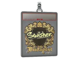 Sticker Slab | Swisher (Gold) | Budapest 2025