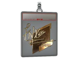 Sticker Slab | fnx (Gold) | Boston 2018