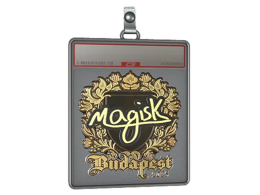 Sticker Slab | Magisk (Gold) | Budapest 2025