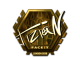 Sticker | tiziaN (Gold) | London 2018