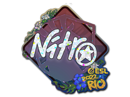 Sticker | nitr0 (Glitter) | Rio 2022