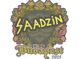 Sticker | saadzin | Budapest 2025