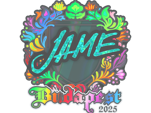 Sticker | Jame (Holo) | Budapest 2025
