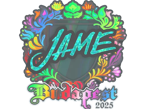 Sticker | Jame (Holo) | Budapest 2025