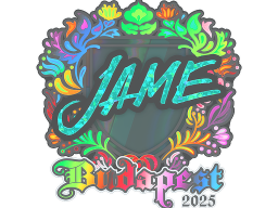 Sticker | Jame (Holo) | Budapest 2025