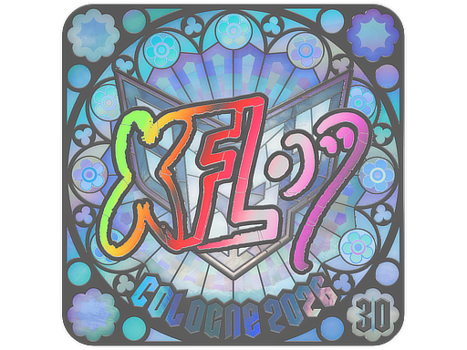 Sticker | xfl0ud (Holo, Ranked) | Cologne 2026
