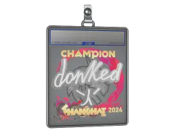 Sticker Slab | donk (Champion) | Shanghai 2024