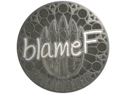 Sticker | blameF (Foil) | Cologne 2026